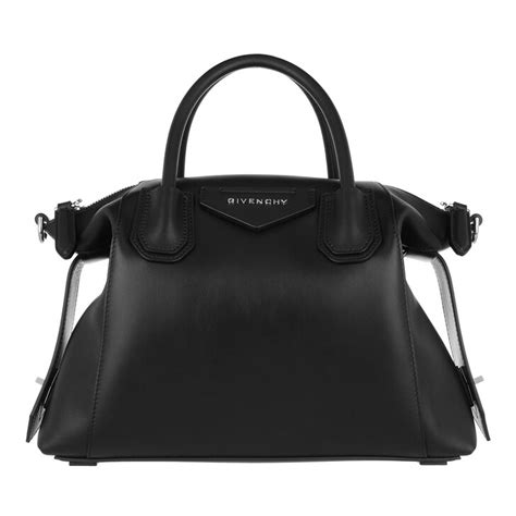 givenchy antigona small black grained leather|small antigona soft leather satchel.